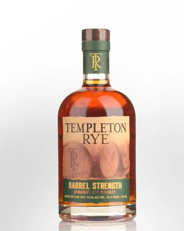 TempletonBarrelStrengthStraightRyeWhiskey(700ml)