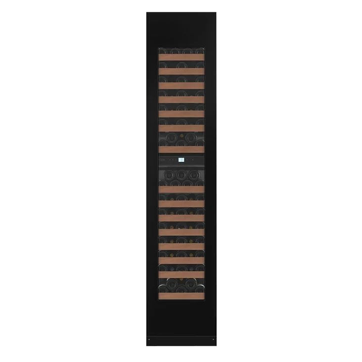 mQuvéeEdge45DAnthraciteBlack–87Bottles–TallWineFridge–Push-Pull