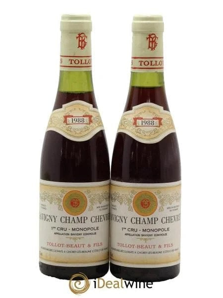 Savigny-lès-Beaune1erCruChamp-ChevreyTollotBeaut(Domaine)1988