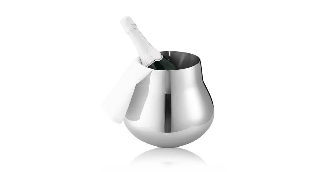 GeorgJensenSkyCollectionStainlessSteelChampagneCooler