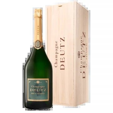 Methuselah–ChampagneDeutz–BrutClassic–WoodenCase