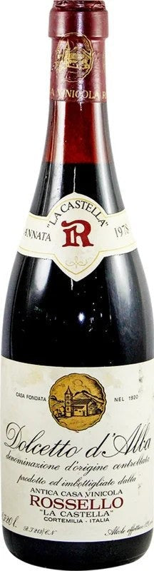 Dolcettod’Alba,1978RedWine