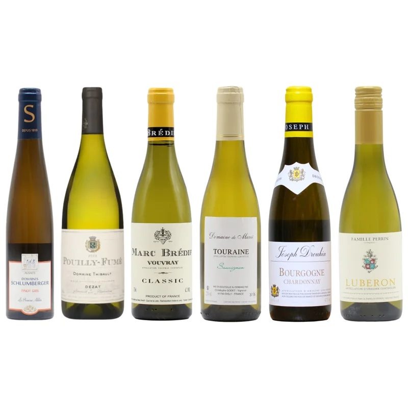 SixFrenchWhitesHALVES(6×37.5cl)