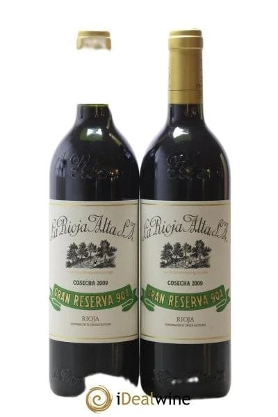 RiojaDOCaGranReserva904LaRiojaAlta2009