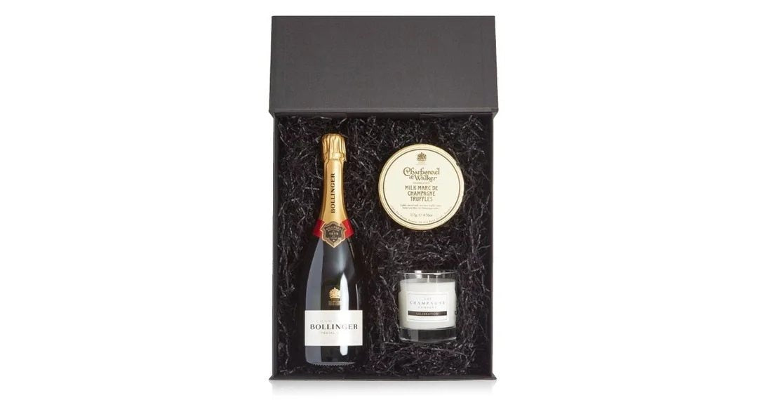 BollingerChampagne,Candle&TrufflesLuxuryGiftBox