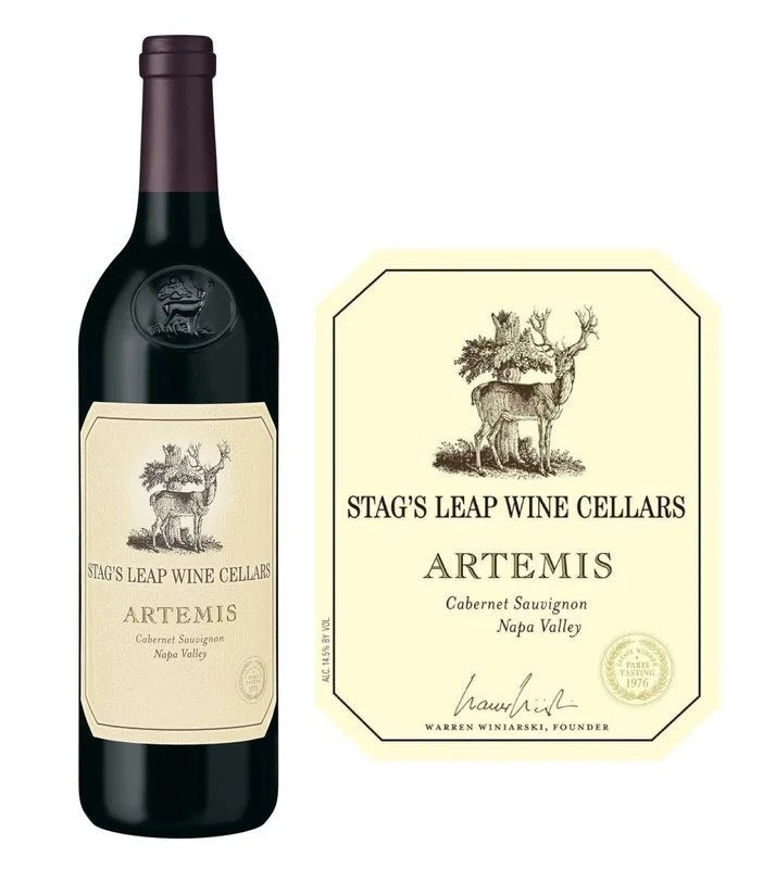 DAMAGEDLABEL:Stag’sLeapWineCellarsArtemisCabernetSauvignon2021(750ml)