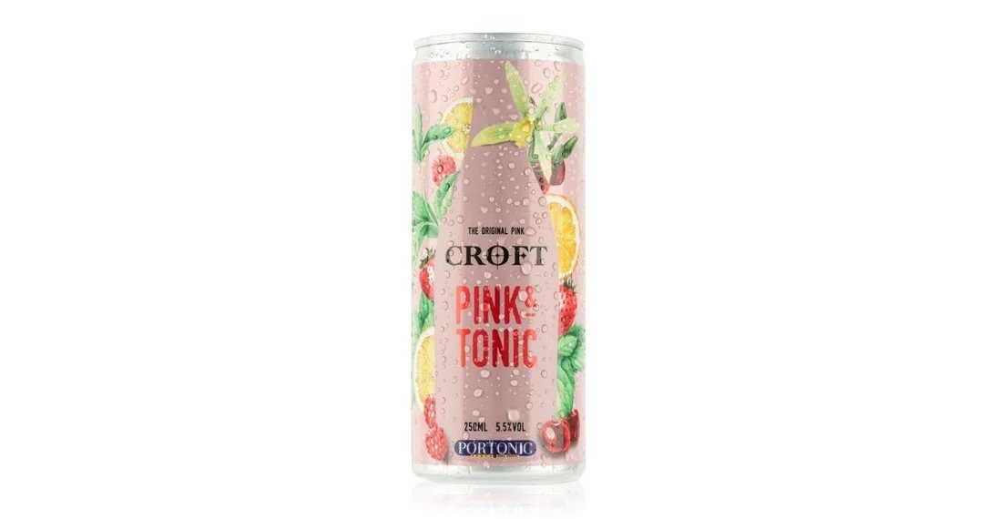 CroftPink&TonicCan25cl