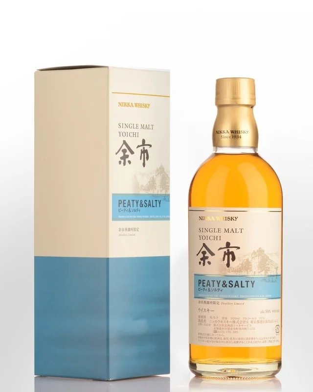 NikkaYoichiPeaty&SaltySingleMaltJapaneseWhisky(500ml)