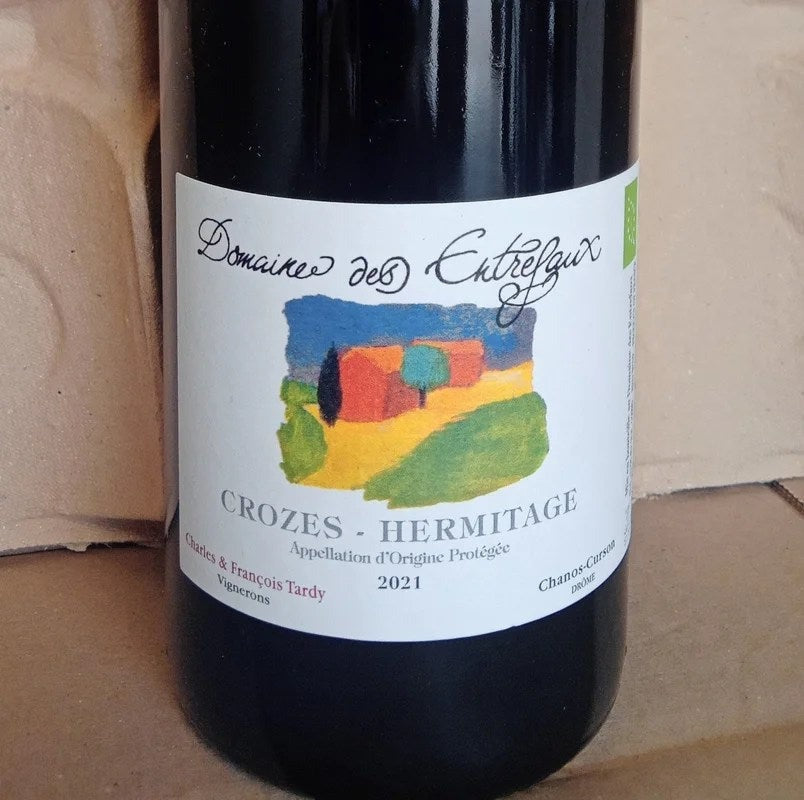HalfBottle:CrozesHermitageRouge2021,DomainedesEntrefaux