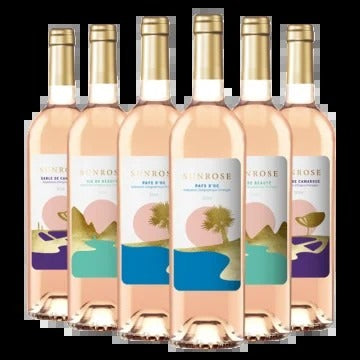 SunroseRoséWineMixedCase