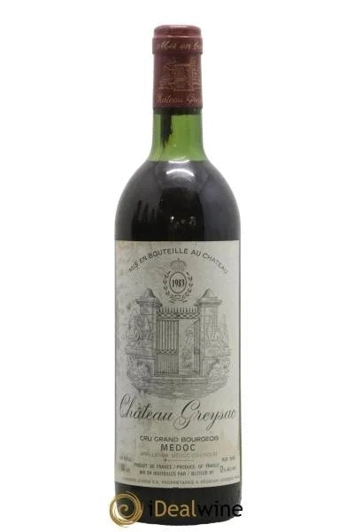 ChâteauGreysacCruBourgeois1983