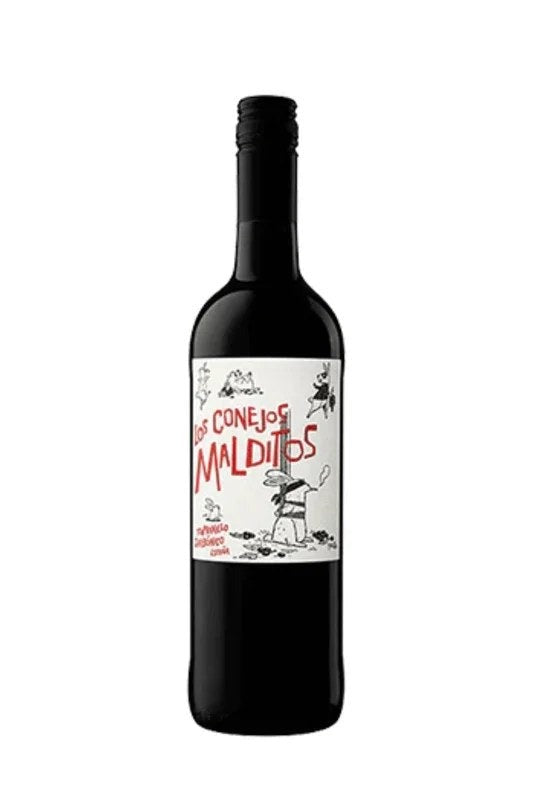 MasQueVinosLosConejosMalditosTempranilloCarbonico2024(750ml)
