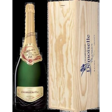 Jéroboam–ChampagneVrankenDemoiselleEO–BrutTêtedeCuvée–WoodenCase