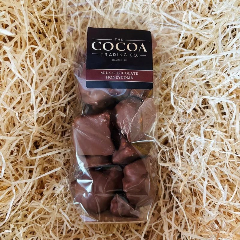 CocoaTradingCompanyMilkChocolateCoatedHoneycombChunks150g