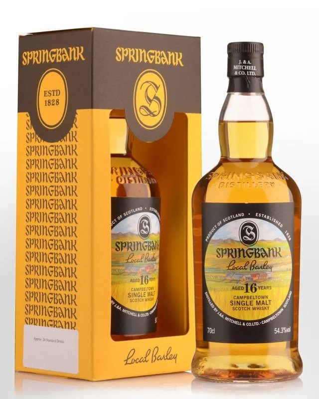 SpringbankLocalBarley16YearOldCaskStrengthSingleMaltScotchWhisky(700ml)