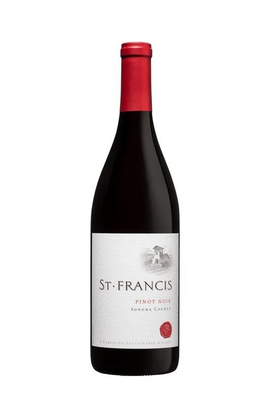DAMAGEDLABEL:St.FrancisPinotNoir2020(750ml)