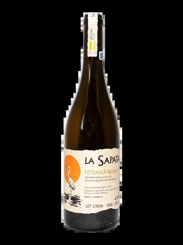 CramaDeltaDunariiLaSapataFeteascaRegalaArtisanalOrganicWhiteWine