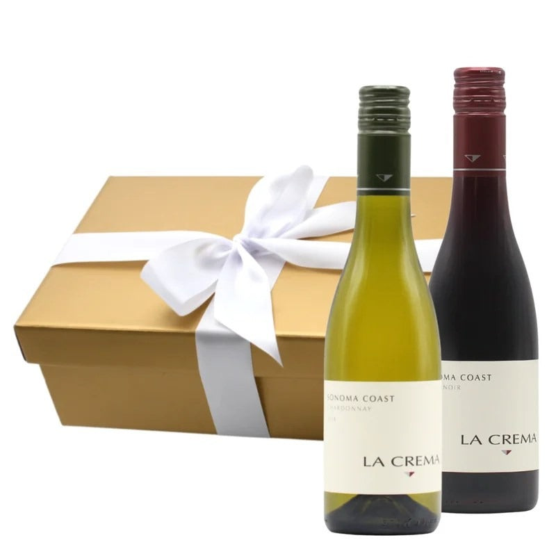 CalifornianRed&WhiteGiftBoxHALVES(2×37.5cl)