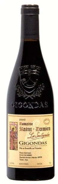 DomaineSaintDamien,LesSouteyrades,Gigondas202275cl