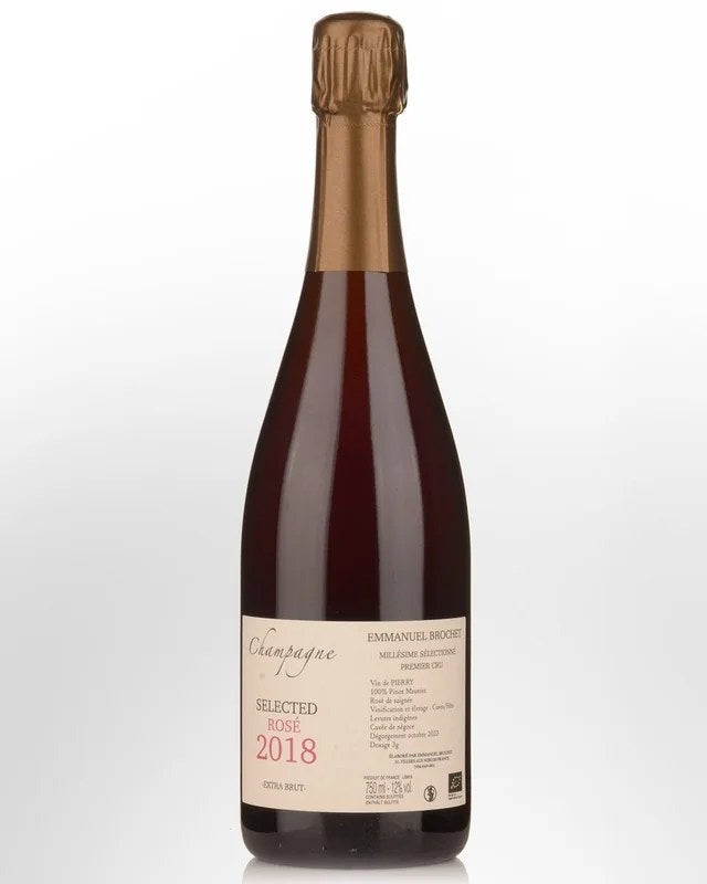 2018EmmanuelBrochetSelectedExtraBrutRoseChampagne
