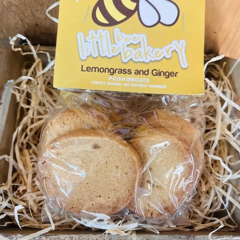 LittleBeeBakeryLemongrass&GingerBiscuits120G
