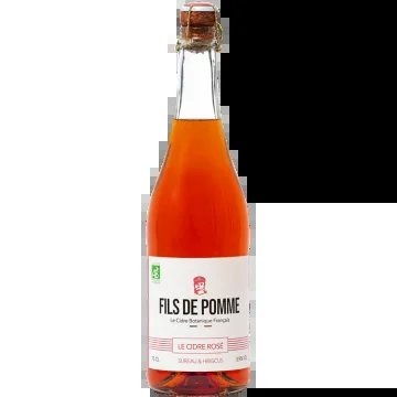 OrganicRoséCider–Elderflower&Hibiscus–FilsdePomme