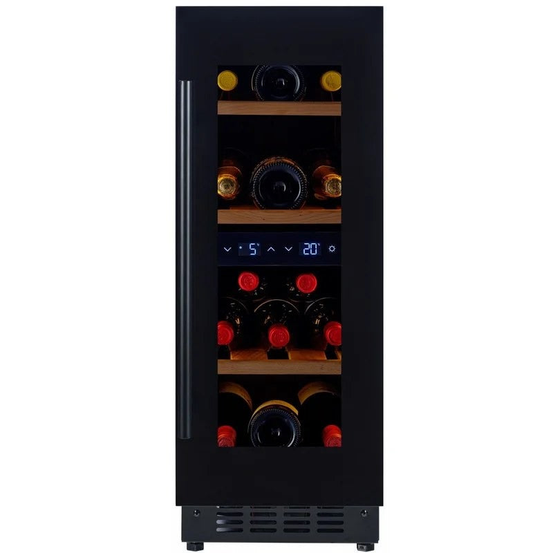 CELLA–30cm–UndercounterWineCooler–Dualzone–W18D-BH
