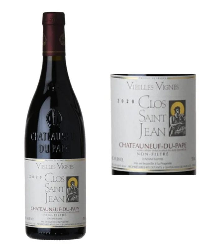 DAMAGEDLABEL:ClosSaintJeanChateauneufDuPape2022(750ml)