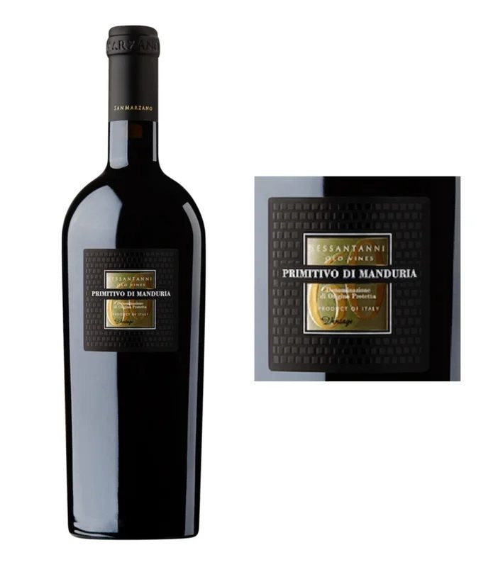 DAMAGEDLABEL:SanMarzanoSessantanniOldVinesPrimitivodiManduria(750ml)