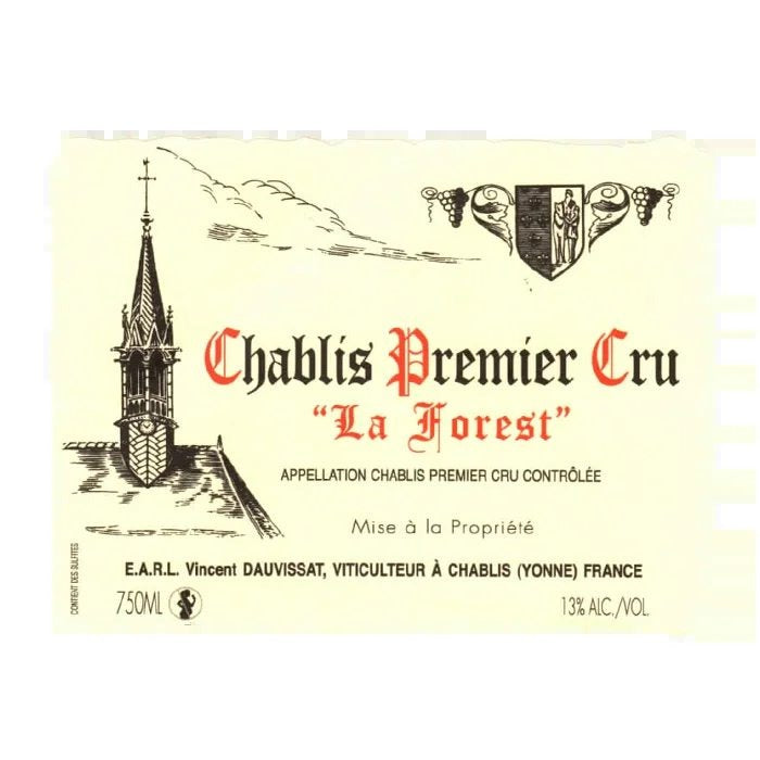 Chablis1ercruForest,VincentDauvissat2023EnPrimeur–Caseof6