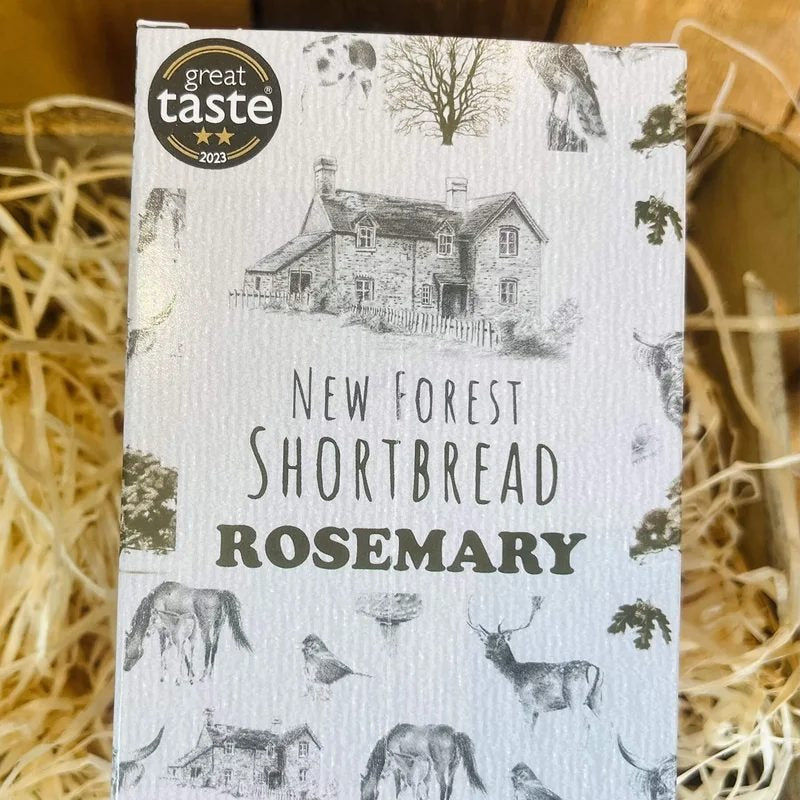 NewForestShortbreadRosemaryShortbreadGiftbox140g
