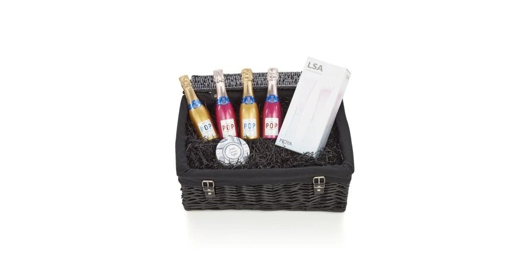 PommeryMiniGold&RoseLuxuryChampagneGiftHamper4x20cl