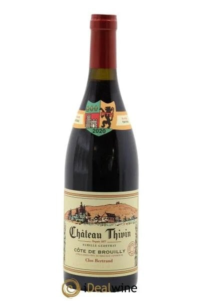 CôtedeBrouillyClosBertrandChâteauThivin2020
