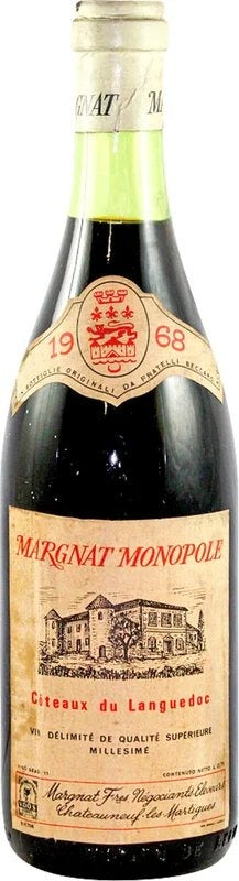 CoteauxdeLanguedoc,1968RedWine