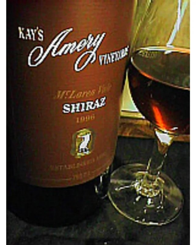 1996KayBrothersAmeryVineyardsShiraz