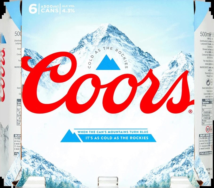 Coors6Pack(50clCans)