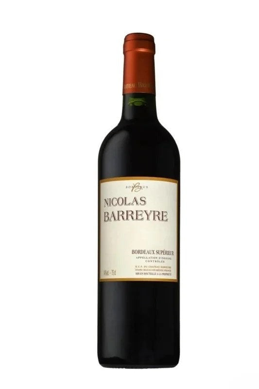 ChateauBarreyreNicolasBordeauxSupérieurRouge2020–750ML