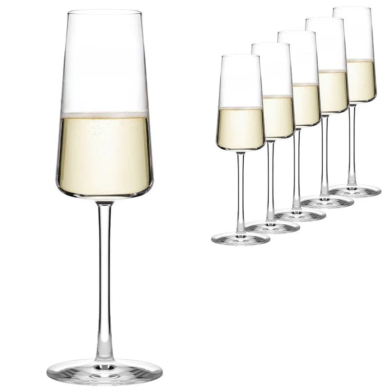StolzlePowerChampagneGlasses/Flutes–Setof6