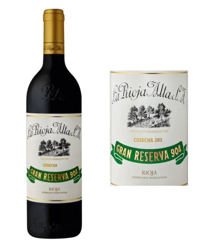 LaRiojaAltaGranReserva904Tinto2011(750ml)