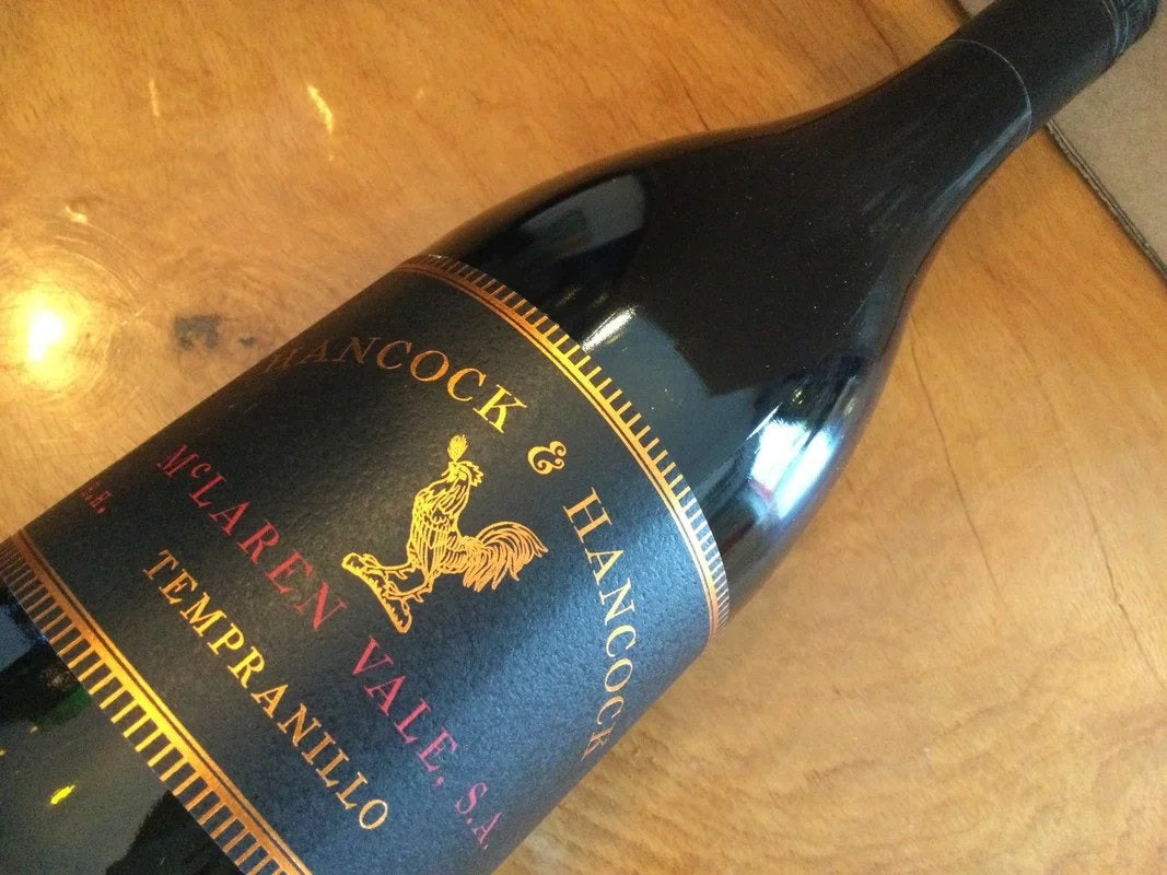 HancockandHancockTempranillo2019