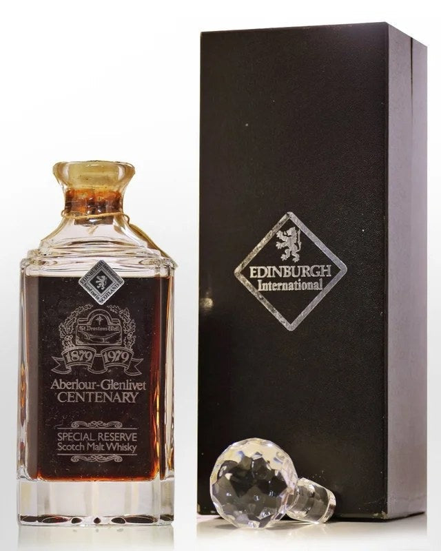 1958Aberlour-GlenlivetCentenarySpecialReserveEdinburghCrystal21YearOldSingleMaltScotchWhisky(262/3fl.ozs)