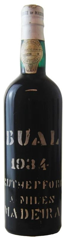 RutherfordandMilesMadeira,1934MadeiraWine