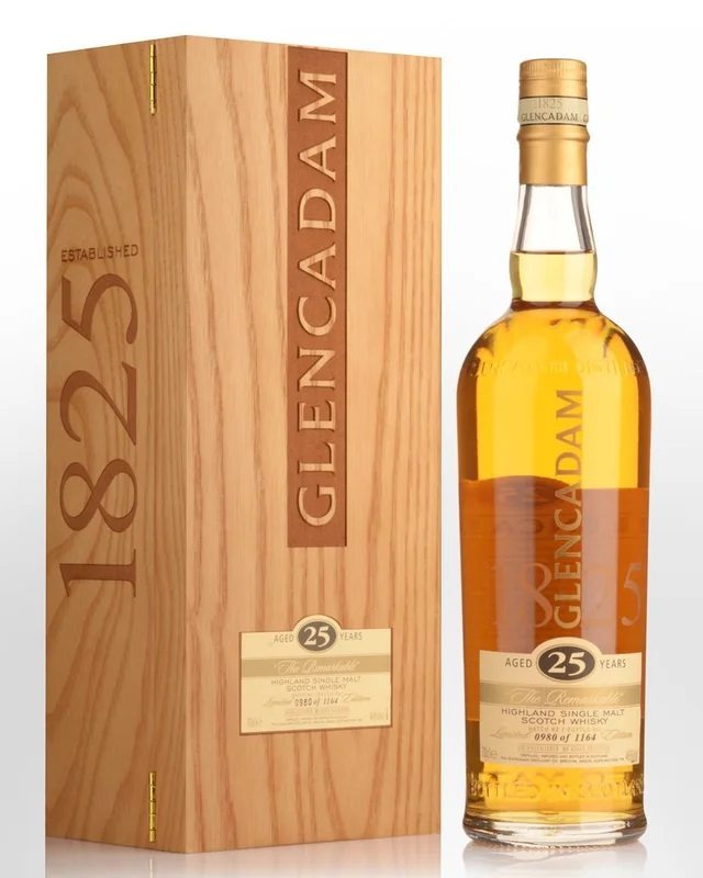 Glencadam25YearOldSingleMaltScotchWhisky(700ml)