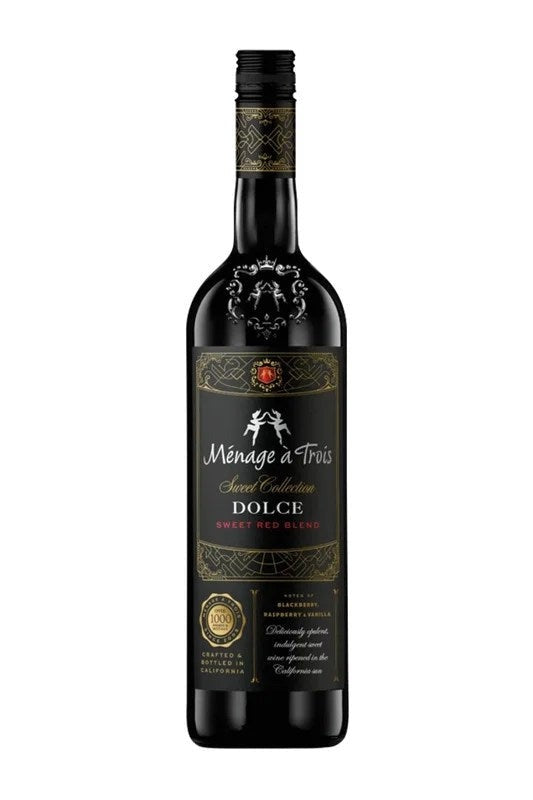 MenageaTroisSweetCollectionDolceSweetRedBlendNV(750ml)