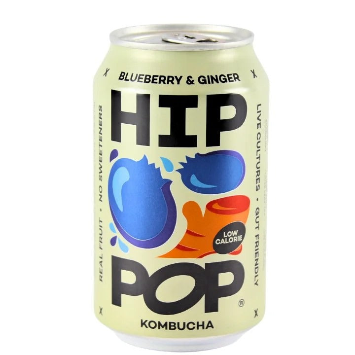 HipPop,BlueberryandGinger330ml