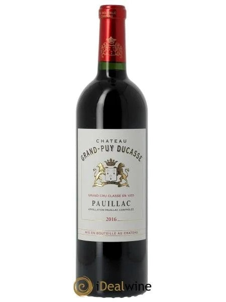 ChâteauGrandPuyDucasse5èmeGrandCruClassé(CBOàpartirde12bts)2016