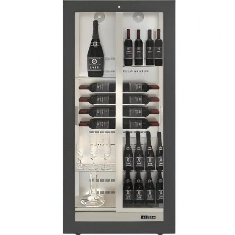 TecaVino–BuiltinWineWallTBP-14–CustomisableShelving–ForRestaurantUse