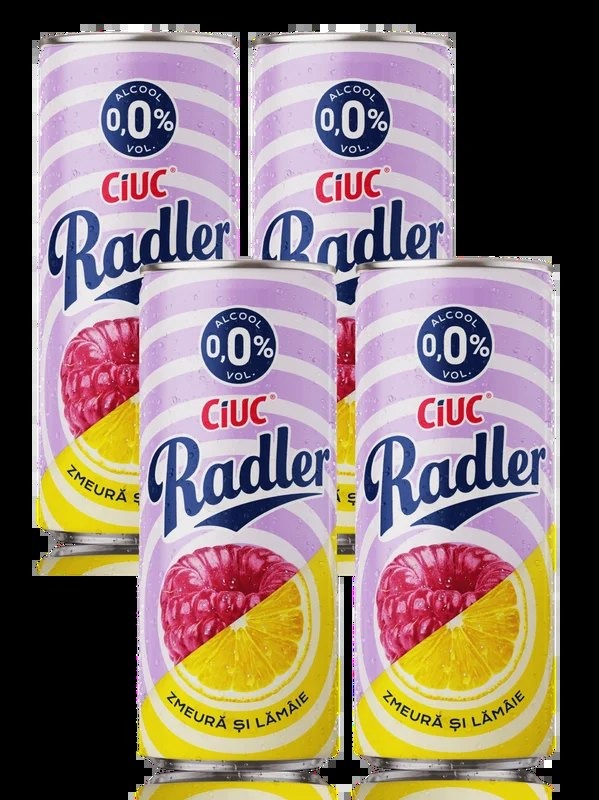CiucRadlerRaspberryandLemonLagerAlcoholFree4x500ml