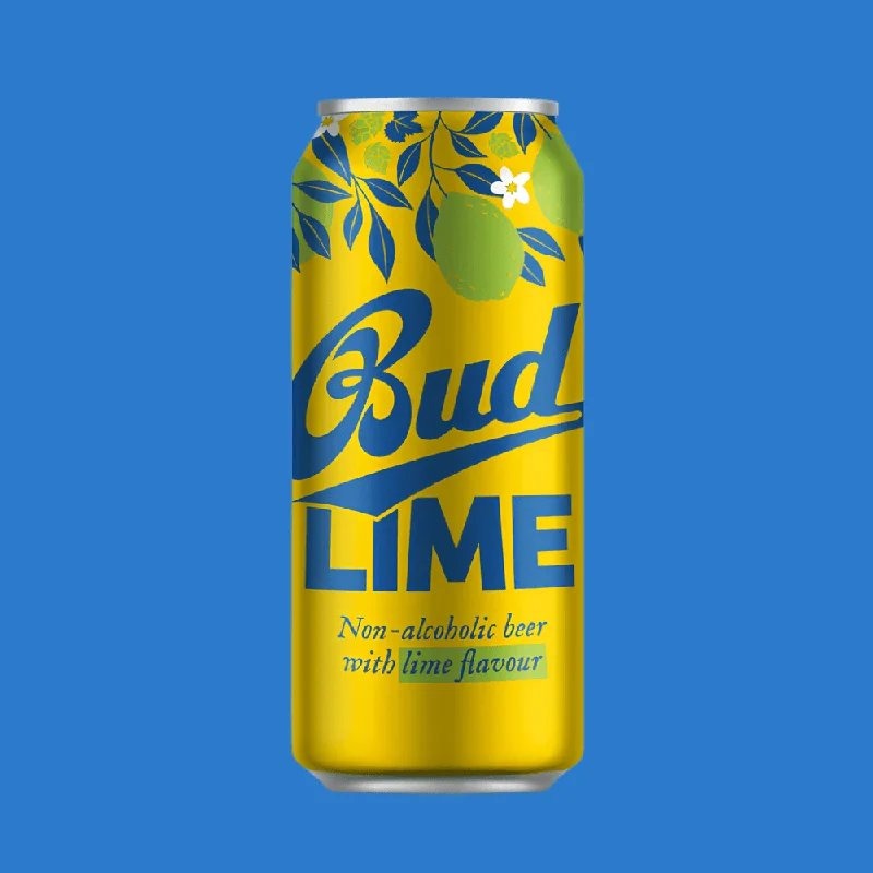 BudweiserBudLimeAlcoholFreeBeer(0.3%ABV)