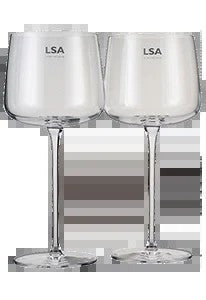 LSASetof2RedWineGlasses